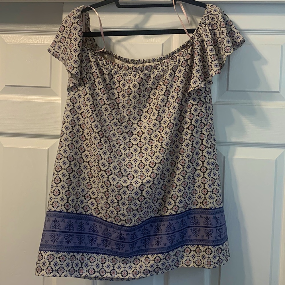 Off-the-shoulder Sun Dress